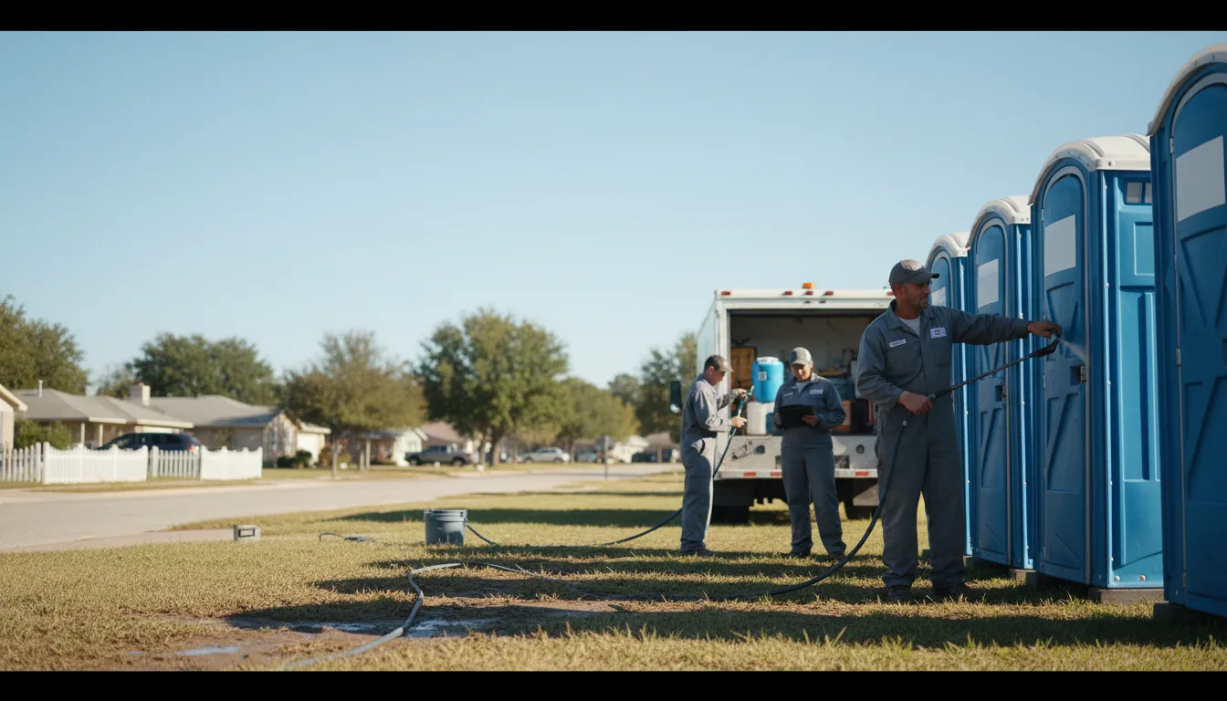 Long-Term Portable Toilet Rental in Rome City, IN near me
